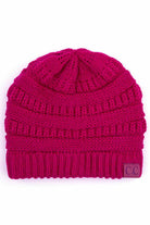 HotPink C.C Ribbed Knit Solid Color Beanie offers a timeless design with durable ribbed knitting, ensuring a snug and comfortable fit. Crafted for warmth and versatility, this beanie is perfect for everyday wear, providing reliable protection against cold weather while maintaining a sleek, minimalist style that complements any outfit. Its solid color adds understated appeal, making it an essential accessory for both casual and outdoor use. 