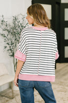 Human Nature Contrast Detailed Top - Charming Charlie