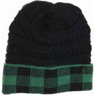 HunterGreen-Navy Buffalo Check Knit CC Beanie delivers expert-level warmth and style, combining a durable knit construction with a classic buffalo check pattern. Engineered for a comfortable, snug fit, this beanie provides reliable insulation while enhancing casual and outdoor ensembles with its timeless design. Its quality craftsmanship ensures lasting wear, making it an essential accessory for cold-weather seasons.