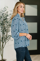 I Gave You My Heart Floral Babydoll Blouse - Charming Charlie