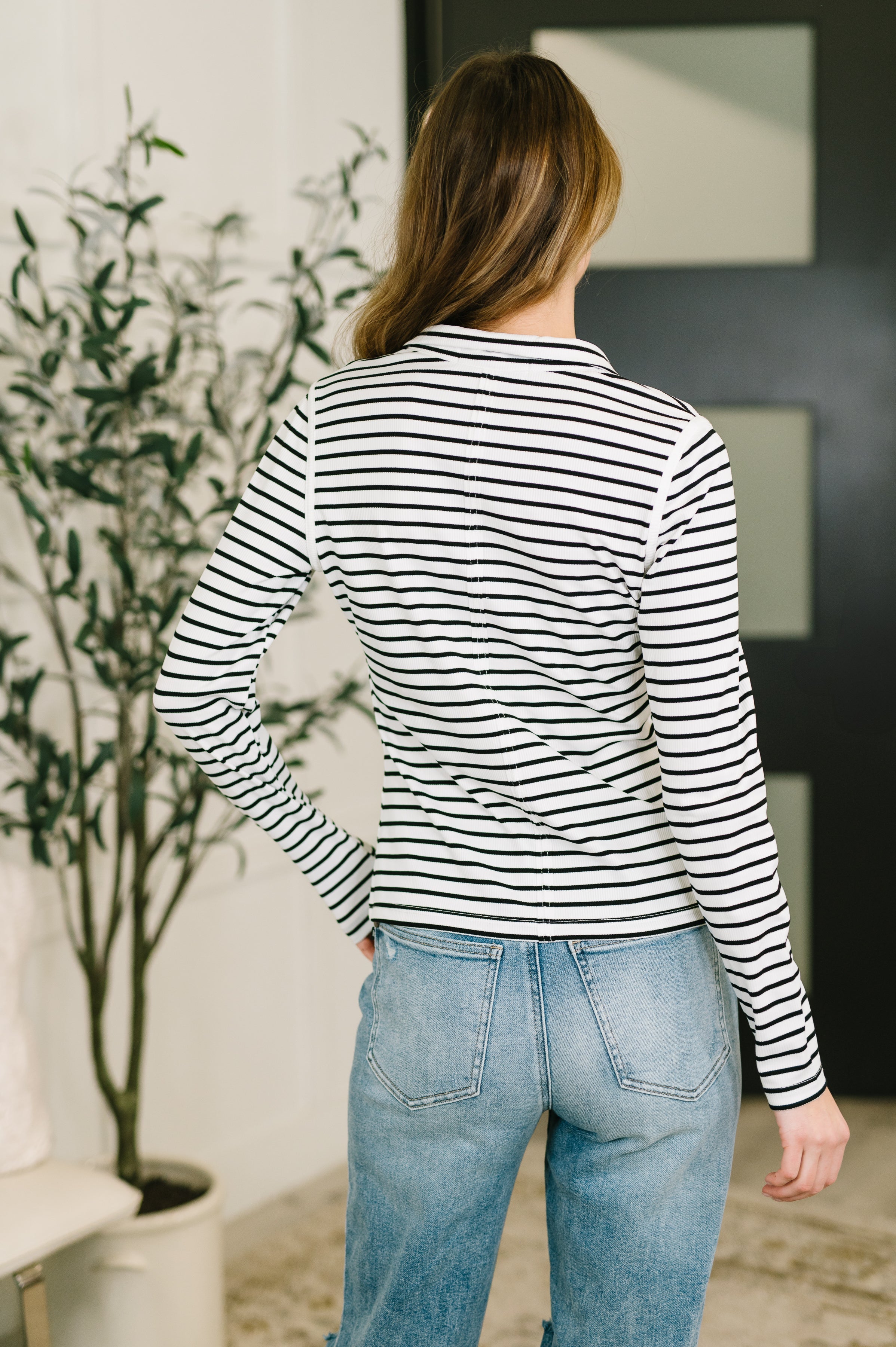 I Know What I Want Long Sleeve Henley Top- 8/27/2026 - Charming Charlie