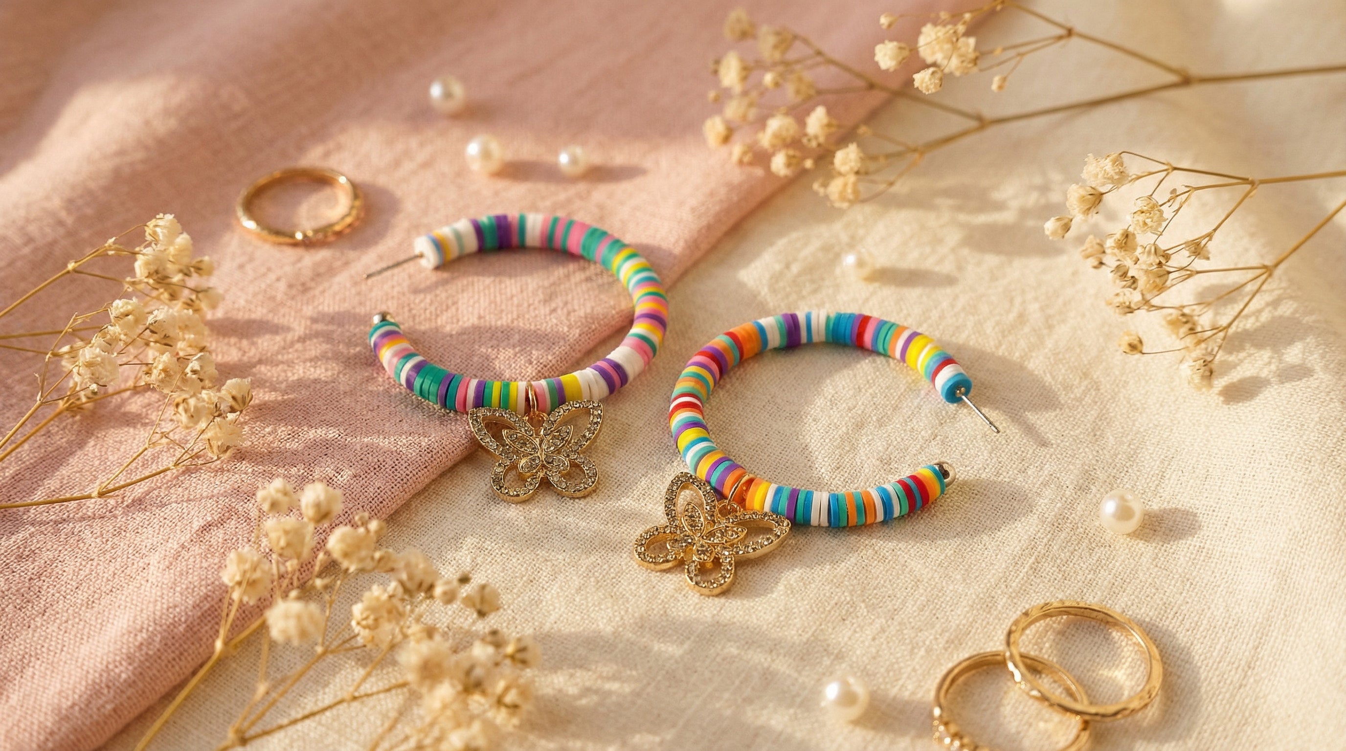 Butterfly Rainbow Earring - Charming Charlie