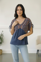 Midnight Mesa Boho Top - Charming Charlie