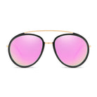 FARMINDALE | Polarized Circle Round Brow-Bar Fashion Sunglasses - Charming Charlie