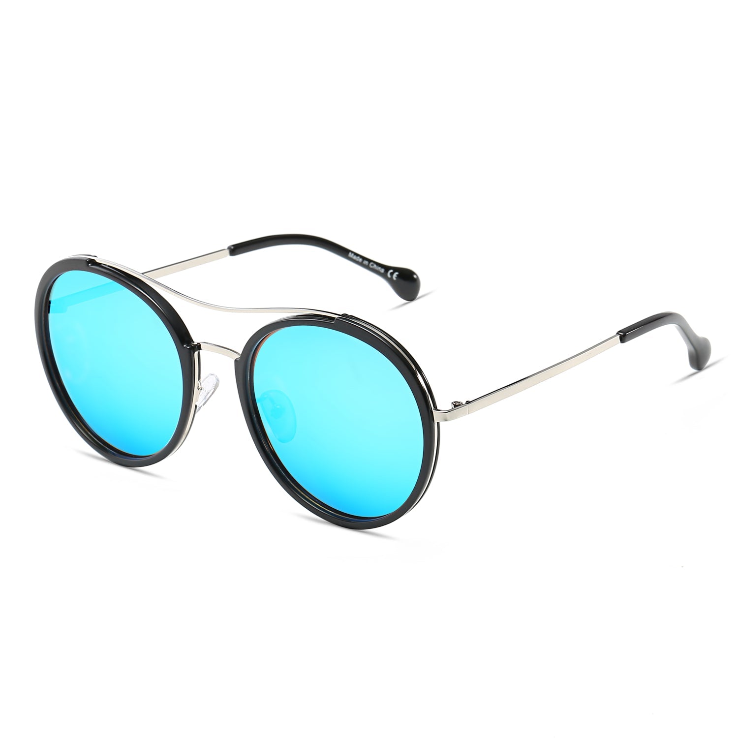 EMPORIA | Retro Polarized Lens Circle Round Sunglasses - Charming Charlie