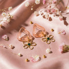 Gold Open Flower Earring - Charming Charlie
