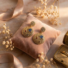 Gold Round Drop Earring - Charming Charlie