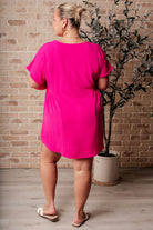 I Wanna Be Like You Dress In Fuchsia - Charming Charlie