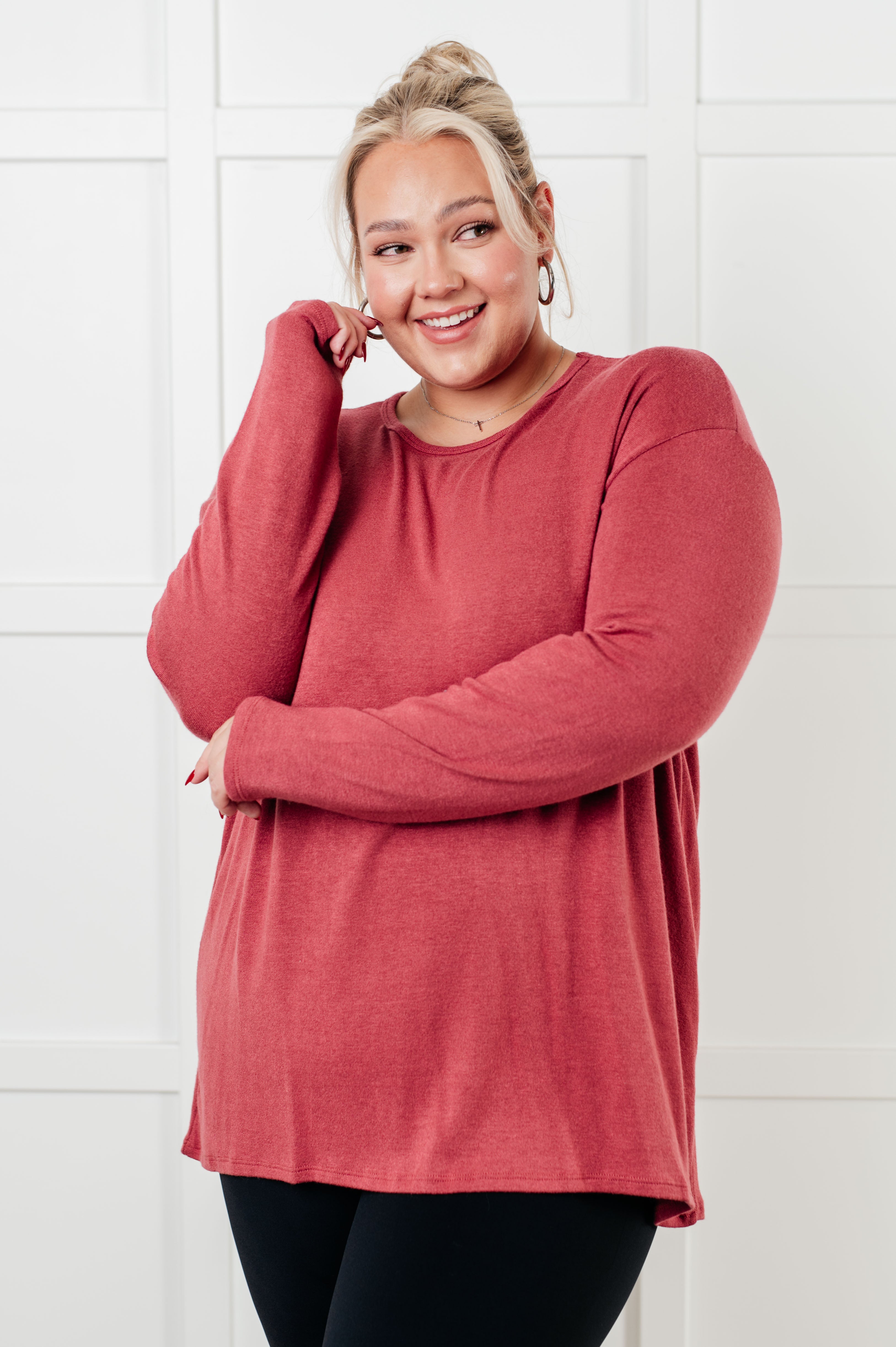 If I'm Picking Long Sleeve Top - Charming Charlie