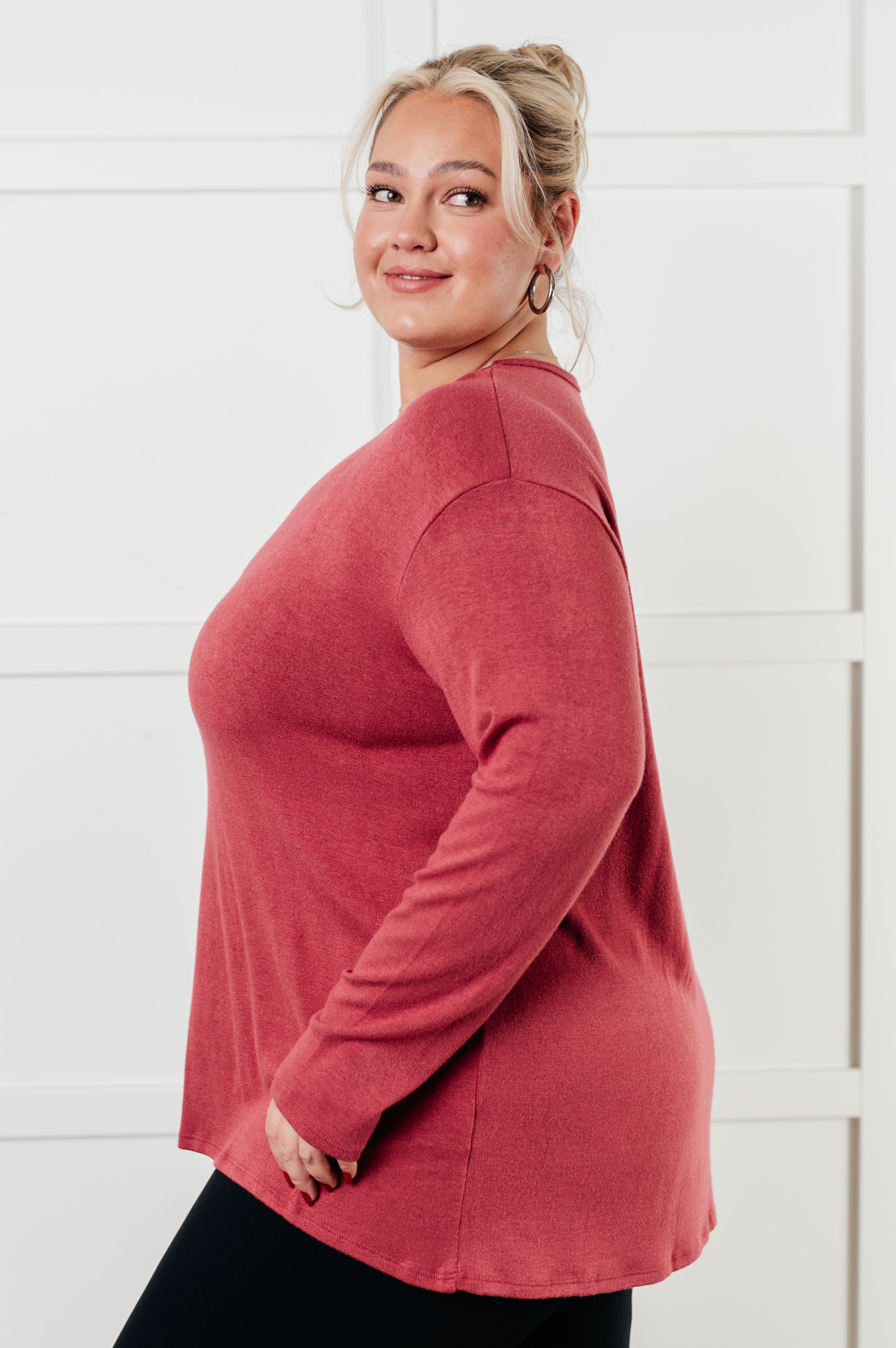 If I'm Picking Long Sleeve Top - Charming Charlie