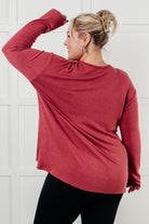 If I'm Picking Long Sleeve Top - Charming Charlie