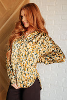 In the Willows Button Up Blouse - Charming Charlie