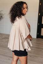 Isabel Embroidered Tunic in Mocha - Charming Charlie