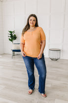 It Figures Scoop Neck Top - Charming Charlie