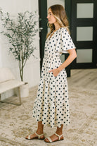 It Had to Be You Bell Sleeve Midi Dress - Charming Charlie