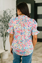 It's Been a Day Split Neck Blouse - Charming Charlie