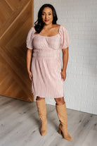 It's For the Aesthetic Balloon Sleeve Dress - Charming Charlie
