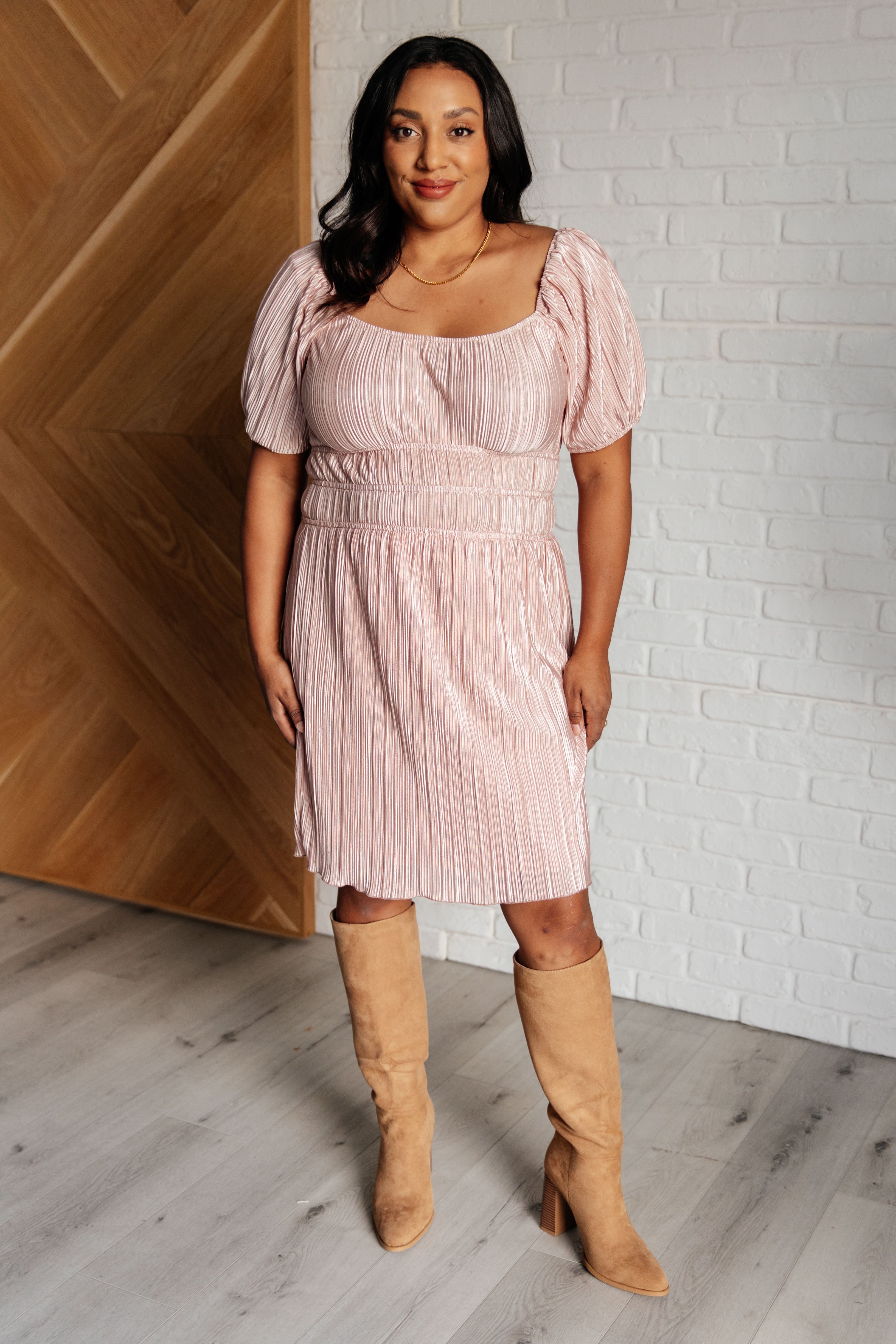 It's For the Aesthetic Balloon Sleeve Dress - Charming Charlie