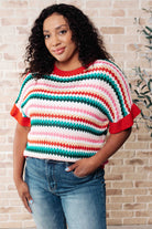 It's a Go Striped Knit Top - Charming Charlie