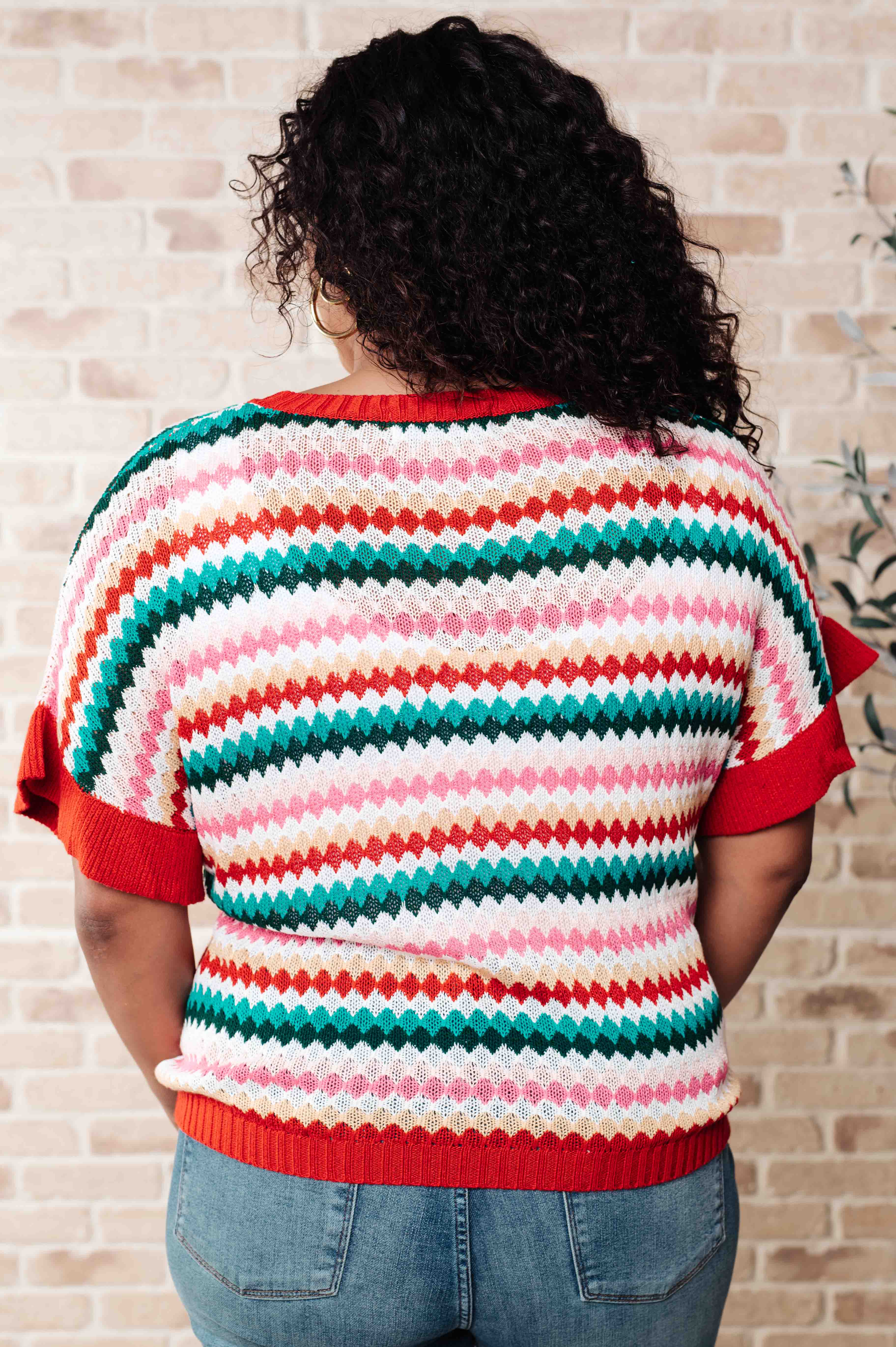 It's a Go Striped Knit Top - Charming Charlie