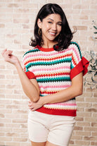 It's a Go Striped Knit Top - Charming Charlie