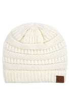 Ivory C.C Ribbed Knit Solid Color Beanie offers a timeless design with durable ribbed knitting, ensuring a snug and comfortable fit. Crafted for warmth and versatility, this beanie is perfect for everyday wear, providing reliable protection against cold weather while maintaining a sleek, minimalist style that complements any outfit. Its solid color adds understated appeal, making it an essential accessory for both casual and outdoor use. 