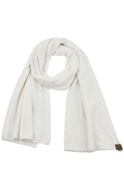 Ivory Soft Recycled Fine Yarn Cuff Scarf, Fashionable and stylish, Accent your look with this soft, highly versatile scarf. delicate, warm, on trend & fabulous, a luxe addition to any cold-weather ensemble. Great for daily wear in the cold winter to protect you against chill, This elegant quality scarf is a great addition to your collection of fashion accessories. Awesome winter gift accessory!