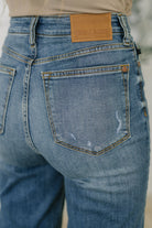 Izzie High Waist Straight Fit - Charming Charlie