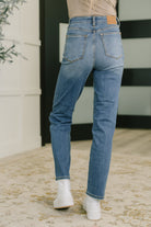 Izzie High Waist Straight Fit - Charming Charlie