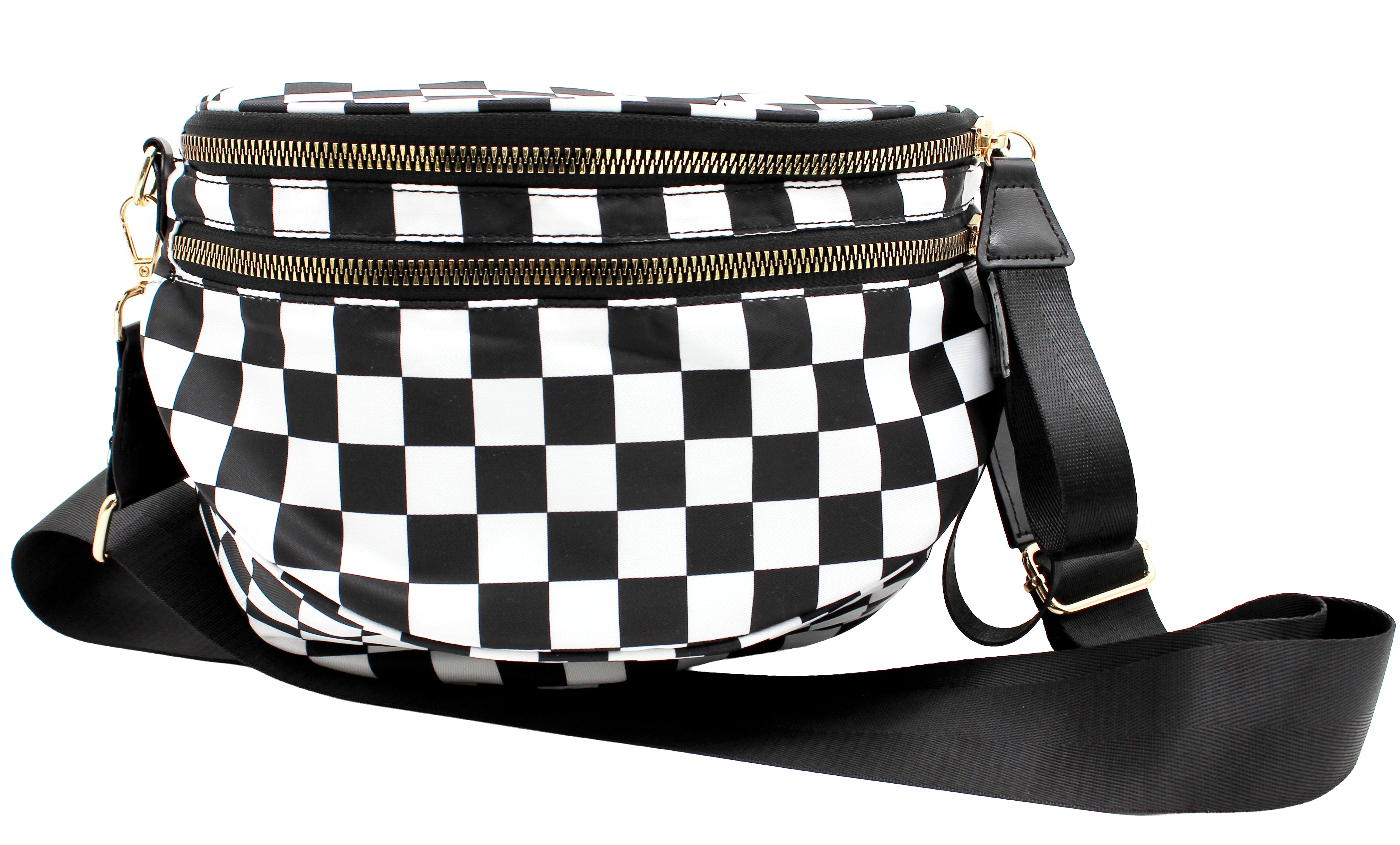 Checkered Crossbody Bag - Charming Charlie