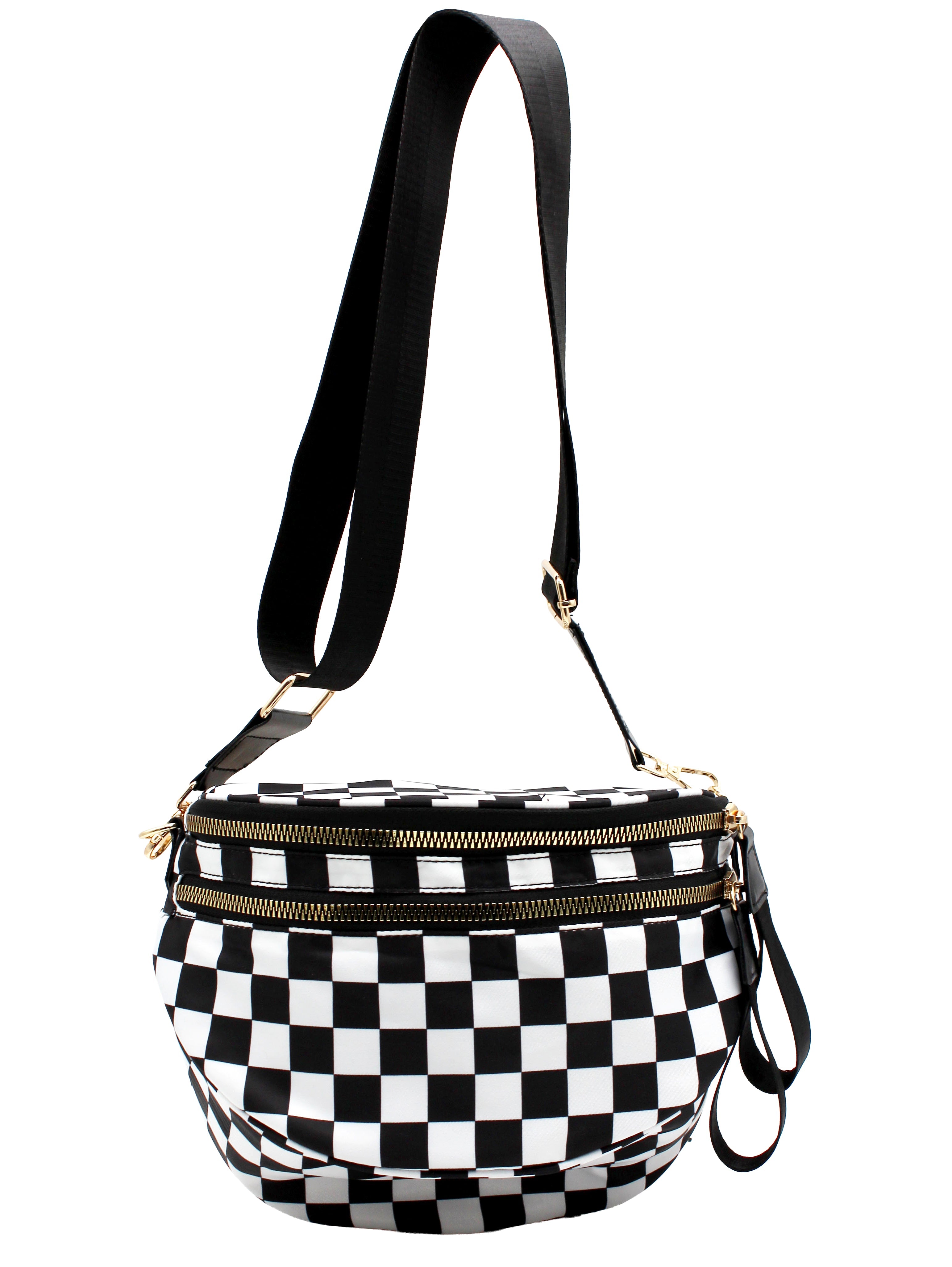 Checkered Crossbody Bag - Charming Charlie