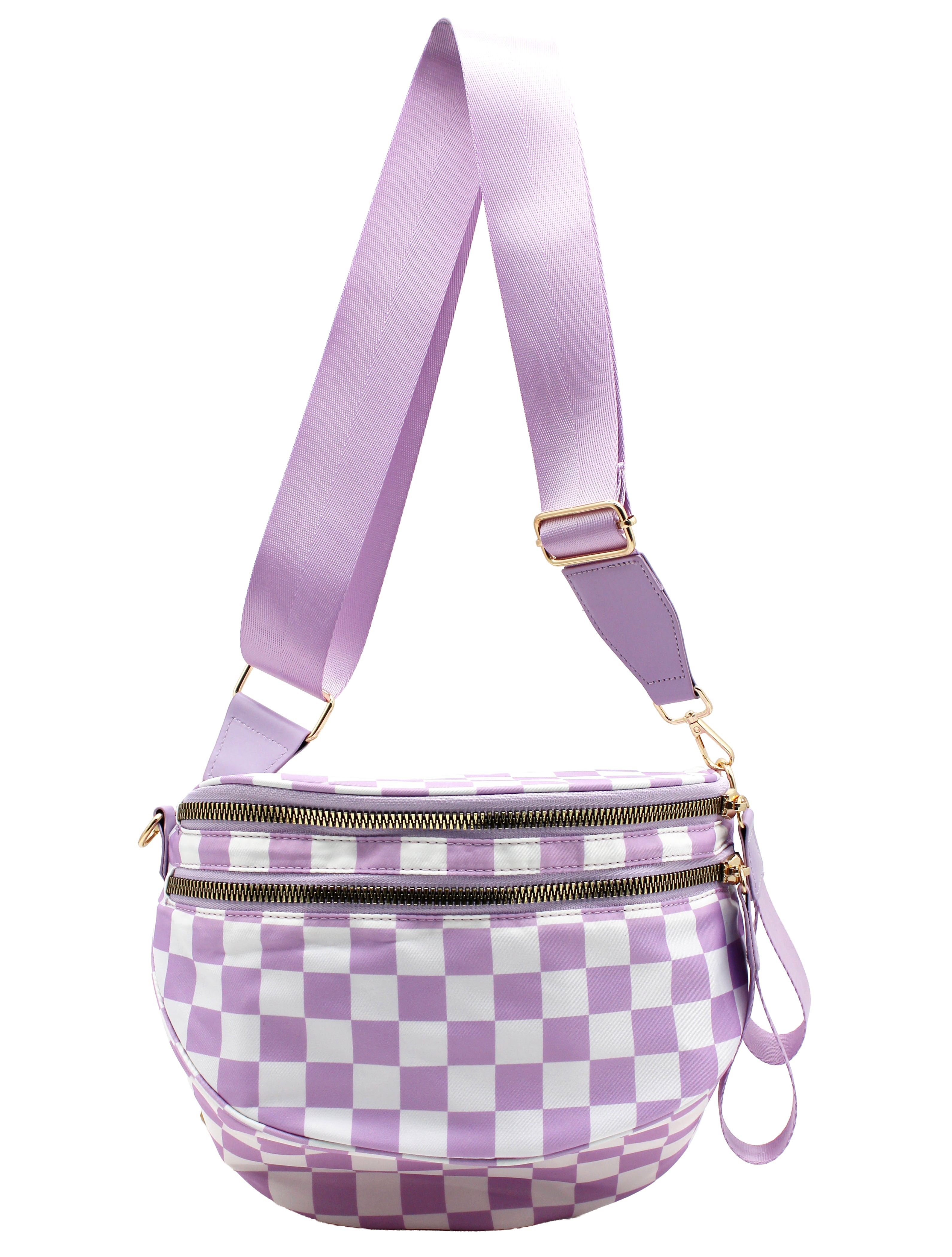Checkered Crossbody Bag - Charming Charlie