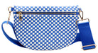 Checkered PU Crossbody Bag - Charming Charlie