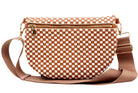 Checkered PU Crossbody Bag - Charming Charlie