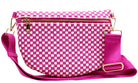 Checkered PU Crossbody Bag - Charming Charlie
