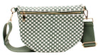 Checkered PU Crossbody Bag - Charming Charlie