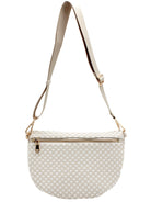 Checkered PU Crossbody Bag - Charming Charlie
