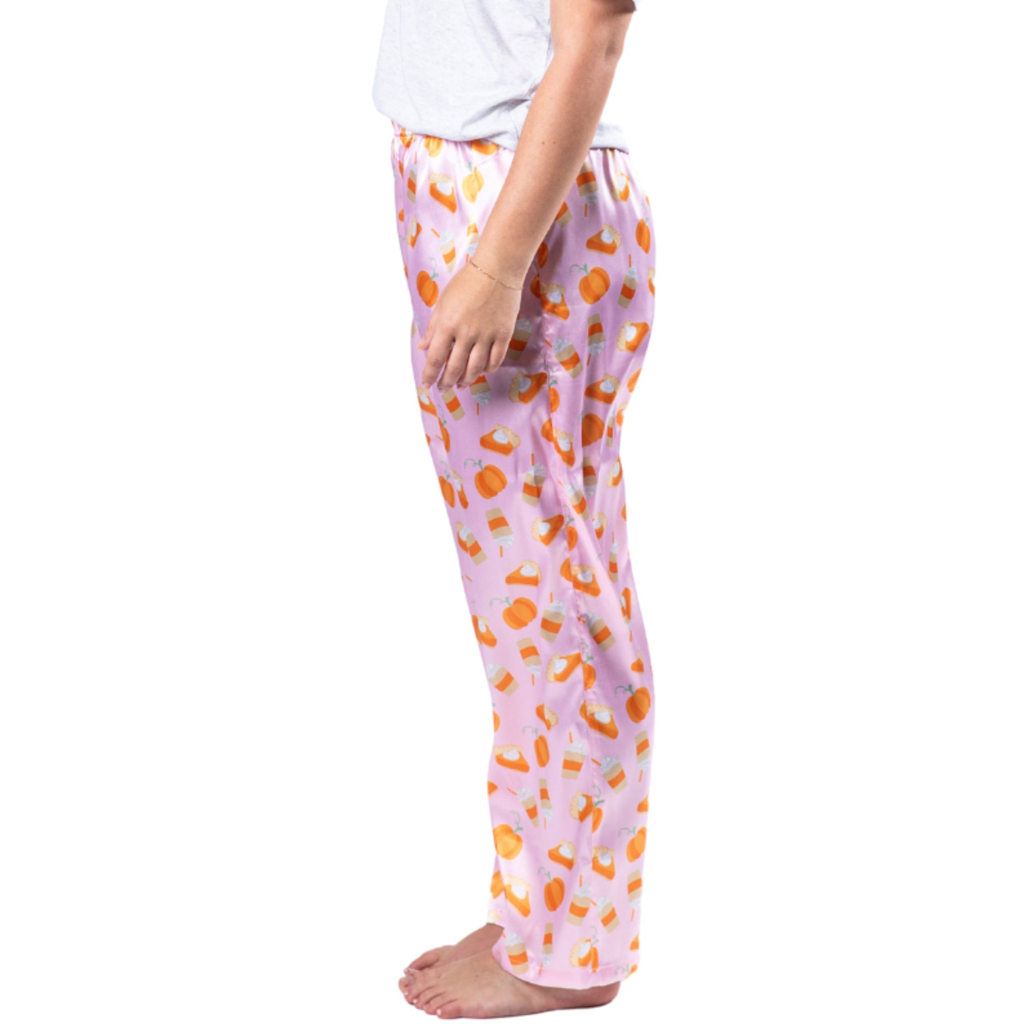 Pumpkin Pie Satin Pajama Pants - Charming Charlie