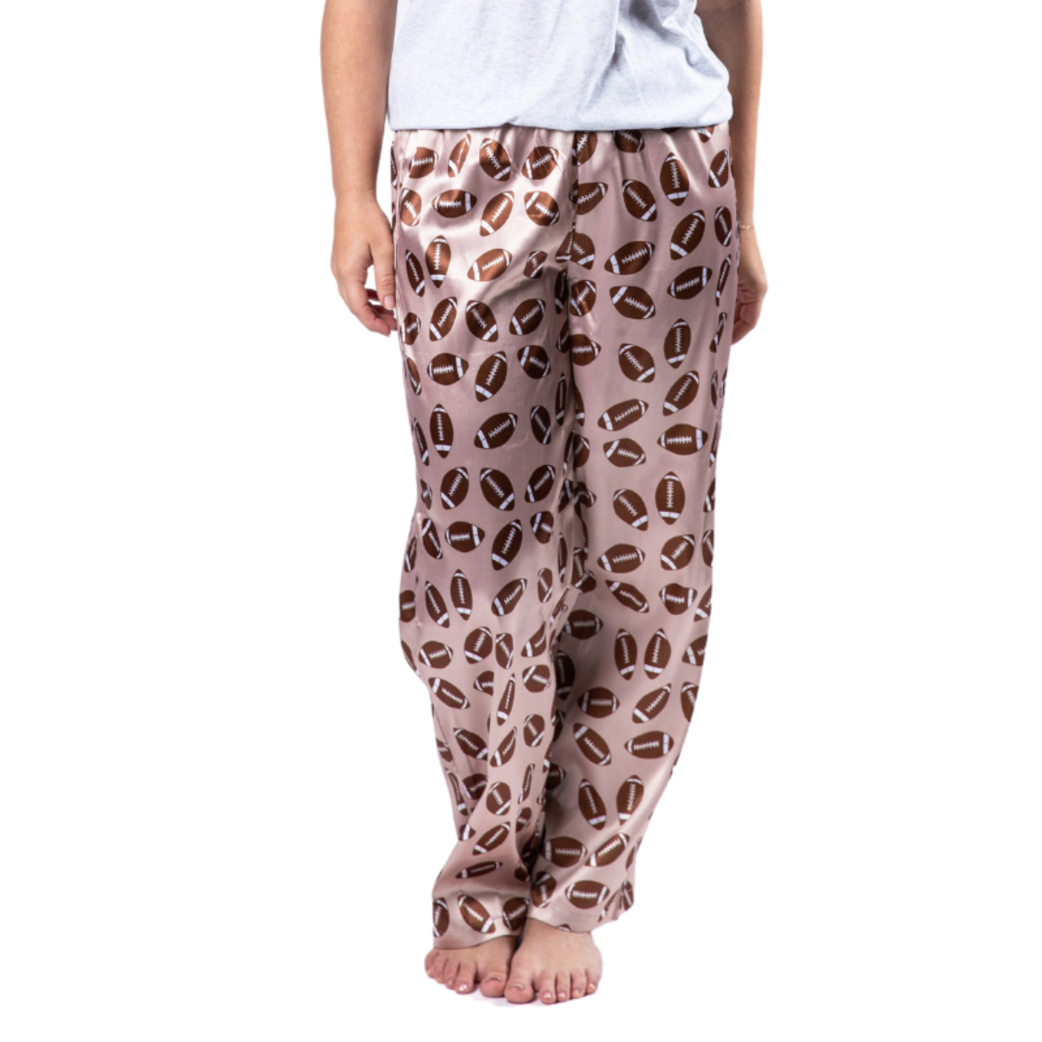 Game Day Satin Pajama Pants - Charming Charlie