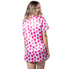 Sweet Smiles Satin Pajama Short Set - Charming Charlie