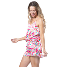 Confetti Bloom Satin Pajama Tank Set - Charming Charlie
