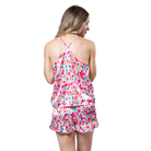 Confetti Bloom Satin Pajama Tank Set - Charming Charlie