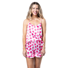 Sweet Smiles Satin Pajama Tank Set - Charming Charlie