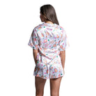 PickleBall Satin Pajama Short Set S