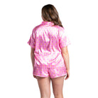 Mama Satin Pajama Short Set S