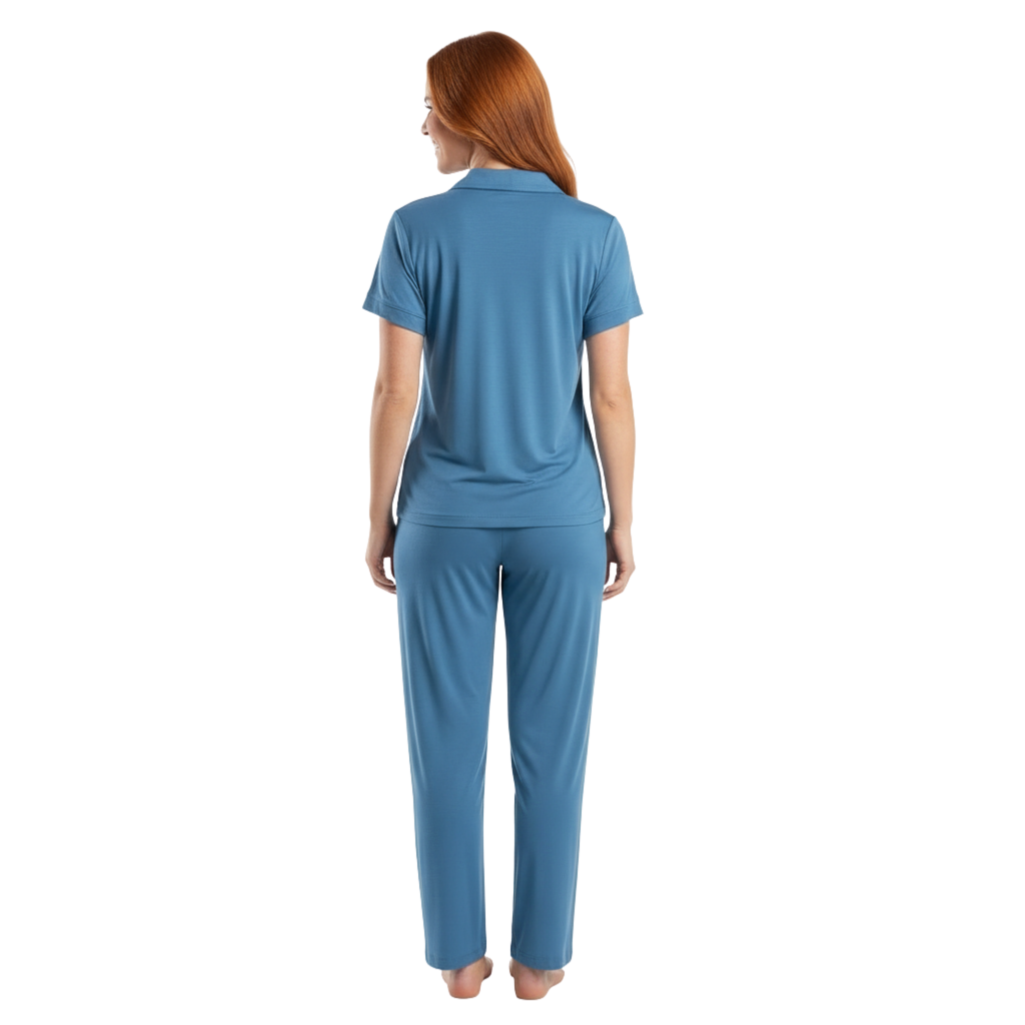 Denim Dreams Bamboo Pajama Set - Charming Charlie