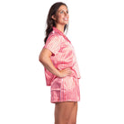 Fine Line Pajama Short Set S