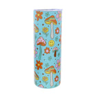 Totally Happy 20 Oz. Skinny Tumbler With Lid And Straw