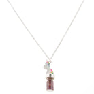 14" Kids Glitter Jar with Unicorn Necklace, 3" Ext