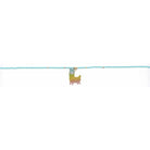 Kids 12" Turquoise Seed Bead with Llama Charm Necklace, 2" Ext